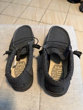 Hey Dude Black Slip-On Casual Shoes